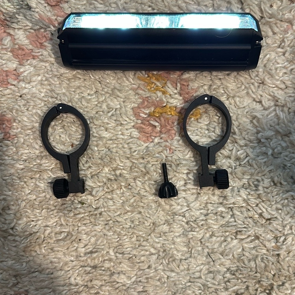 ESLNF Black Bike Light with Mounts